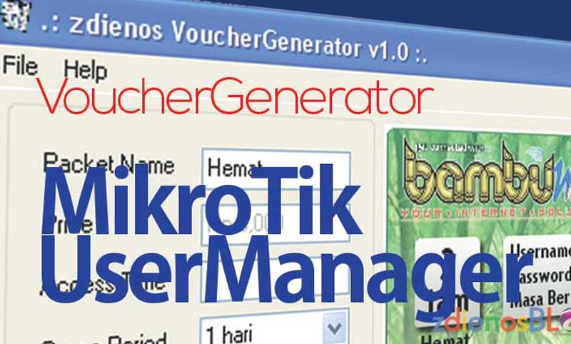 Screenshot of VoucherGenerator